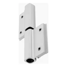 Dobradiça De Encaixe P/porta De Alumínio Linha Suprema Dob04 Cor Branco