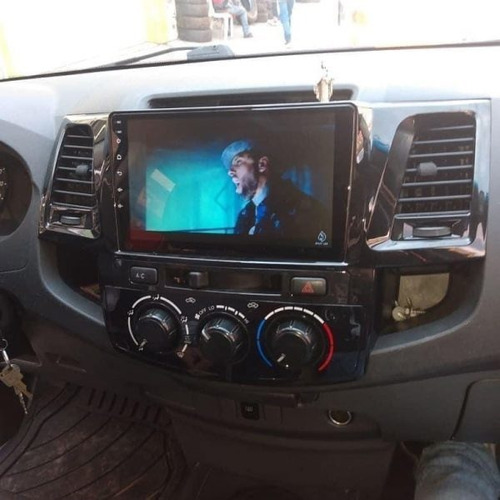 Radio Android 11 Toyota Hilux Fortuner Carplay, Android Auto Foto 2