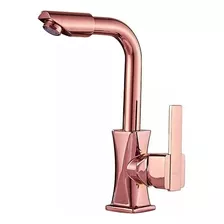 Torneira Rose Gold Pia Lavatorio Toalete Monocomando Bt0001