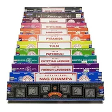 Incenso Nag Champa Satya As Melhores Fragrâncias 12cxd15gr