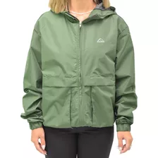 Campera Rompevientos Mujer Reef Impermeable C/bolsillos Lyg