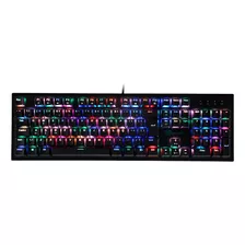 Teclado Mecânico 107 Teclas Qwerty Rgb Portugues Abnt2 Dn201