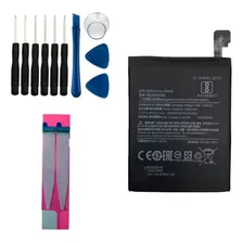 Kit Ferramentas + Ba-teria Bn48 Compativel Xiaomi Note 6 Pro