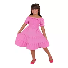 Vestido Ciganinha Infantil Menina Moda Blogueirinha Festa