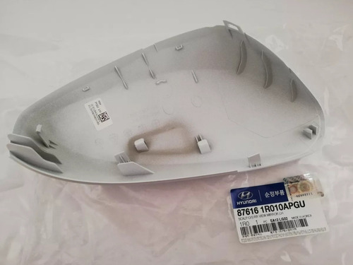 Hyundai Accent I25 Tapa Carcaza Retrovisor Conductor Blanca Foto 3