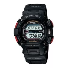 Casio G-shock- G-9000 Mudman Color De La Correa: Negro, Color Del Bisel: Negro, Color De Fondo: Negro