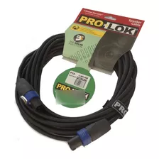 Cable Prolok Pcs5014qnnk Cabina Speakon / 2* Banana 15m