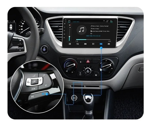 Estereo Android Hyundai Accent 2018-2022 Gps Radio Internet  Foto 10