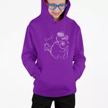 Sudadera Monzatii Modelo Fancy Ratita Elegante Dibujo