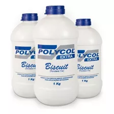 Cola Extra Para Biscuit Polycol 1kg (porcelana Fria)