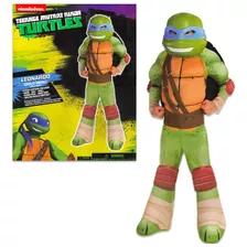 Disfraz De Tortuga Ninja Para Niño Talla 12-14 Años-verde