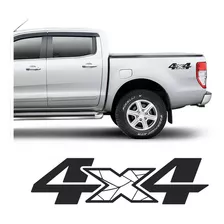 Adesivo Ranger Storm 4x4 Paralama Traseiro 2020 A 2021 Preto Cor Preto