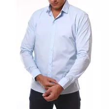 Camisa Slim Social Masculina Adulto Promoção 