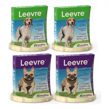 2 Leevre Coleira Cães P 48cm + 2 Leevre Cães G 63cm