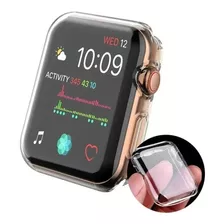 Case Capa Película Silicone Proteção Tela Relógio Smartwatch