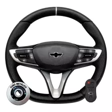 Volante Monza Sle Esportivo Chevrolet Gti Comando Som + Cubo