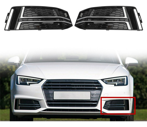 Cubierta De Luz Antiniebla Delantera Para Audi A4 B9 S-line Foto 2