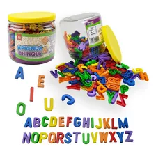Alfabeto Móvel Completo Abecedário Letras Números Plástico