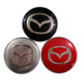 4 Centros Rin Mazda 60mm + Tap Vlvula