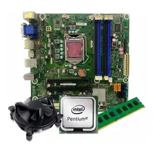 Kit Completo Placa Mãe Pos-pih77cm Pentium + 2gb