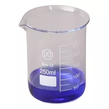 Vaso De Precipitados 250 Ml Vidrio Boro 3.3