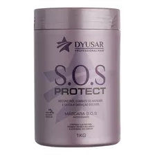 Máscara Capilar S.o.s Reconstrutora E Anti Oxidante Dyusar Cosméticos 1 Kg