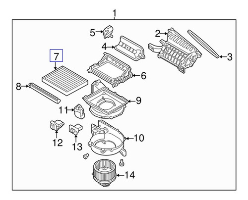 Filtro Cabina Para Hyundai Elantra Gt 2.0l L4 2019 Foto 3