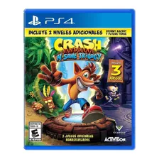 Crash Bandicoot: N. Sane Trilogy Para Playstation 4 - Nuevo