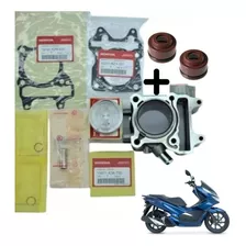 Kit Cilindro Pistão Aneis Pcx 150 Pcx150 2016/17/18 Original