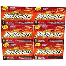 Hot Tamales Canela Feroz 0,78 Oz - 6 Pack