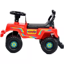 Andarin Pata Pata Jeep Rodacross Au300 Color Rojo