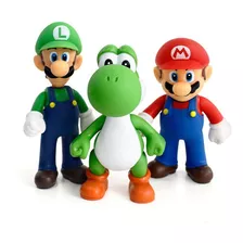 Muñeco De Super Mario Bros Y Luigi De Pvc De 23 Cm Coleccion