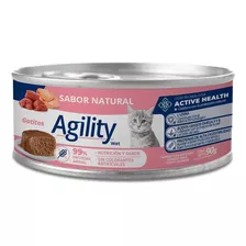 Agility Kitten Sabor Natural Lata De 90gr