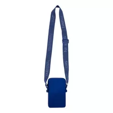 Shoulder Bag Havaianas Cor Azul-marinho Desenho Do Tecido Liso