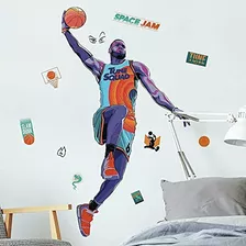 Roommates Rmk4729gm Space Jam Lebron Peel And Stick Giant Ad