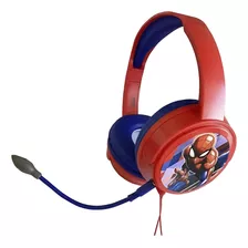 Audifonos Spider-man Kids Con Microfono Desmontable Lfh13044