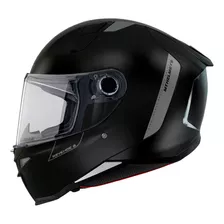 Casco Moto Mt Revenge 2 Certificado Negro Mate 