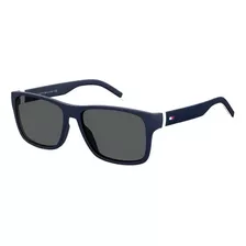 Óculos De Sol Tommy Hilfiger Masculino Azul Th1718 0ju 56/ir