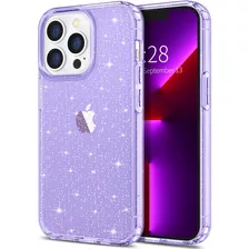 Funda Hython Para iPhone 13 Pro Max-purple Glitter