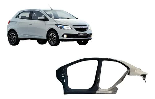 Retalho Lateral Esq Chevrolet Onix 2013/2019 Sm40