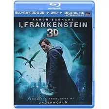 Yo, Frankenstein Blu-ray 3d Y 2d Dvd Digital Hd