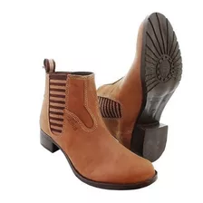 Botina Feminina De Couro Mangalarga - Bota Feminina Montaria