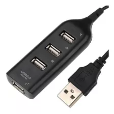 Multiplicador Hub Usb 2.0 4 Puertos Conectores Pc Laptop