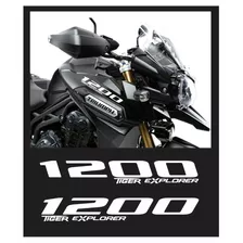 Adesivo Emblema Tanque Aba Triumph Tiger Explorer 1200