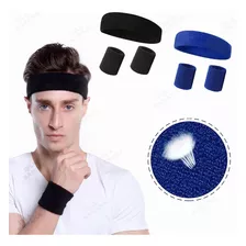 6pcs Banda Deportiva Cabeza Sudor Elástica Diadema Muñequera