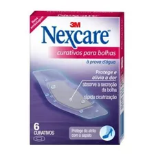 Curativos Nexcare 3m Para Bolhas À Prova D`água Com 06 Un