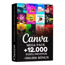 +12 Mil Artes Pack Canva Social Media Feed Stories