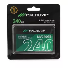 Ssd Macrovip 240gb 2.5 Sata 3 Mv240gb Cor Preto