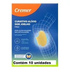 Curativo Para Alívio De Dor No Joelho 10 Unidades Cremer