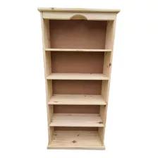 Mueble Biblioteca Multiuso De Madera Maciza Con Estantes 